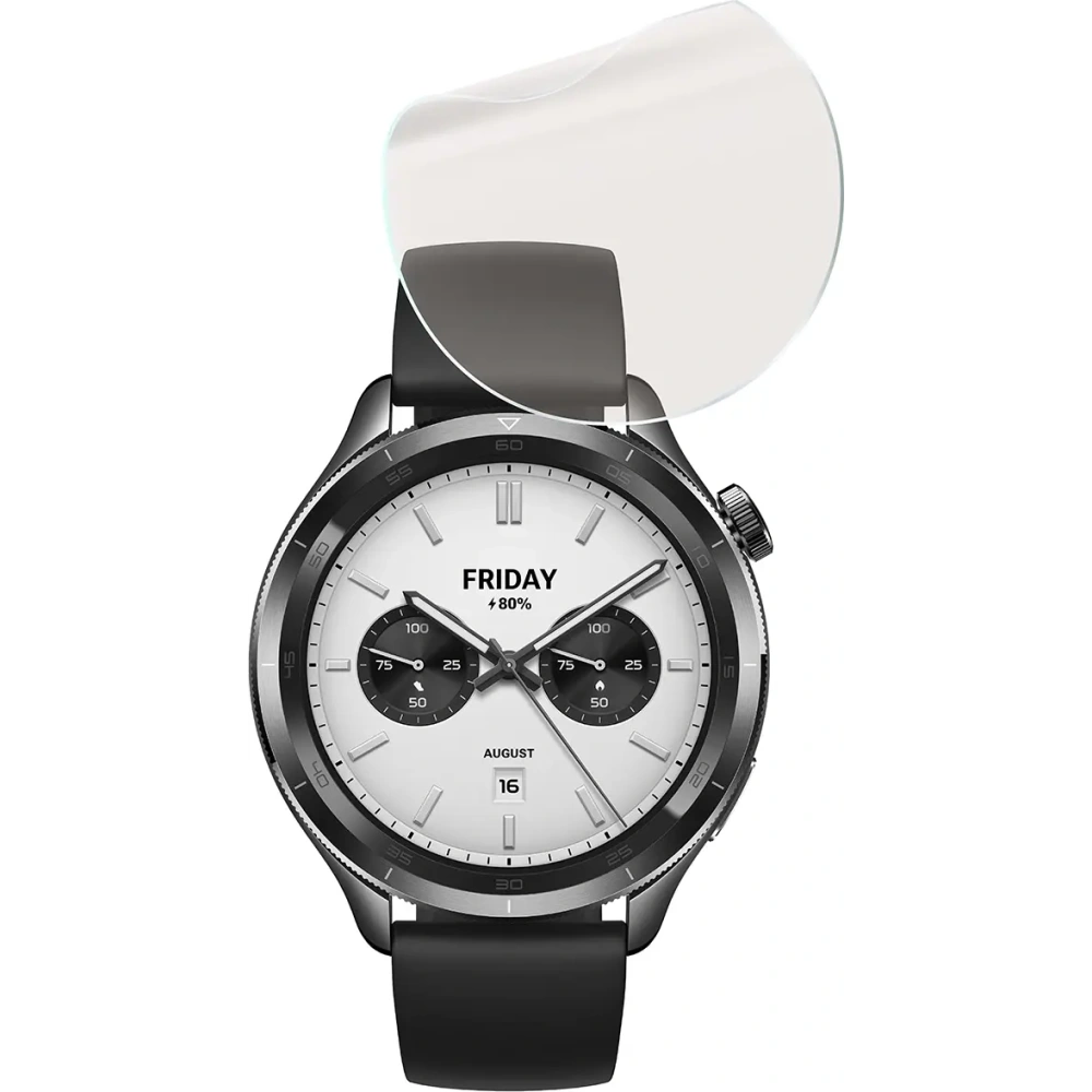 Folia matowa Bizon Glass Watch Film Sun do Xiaomi Watch S4 [2 PACK]