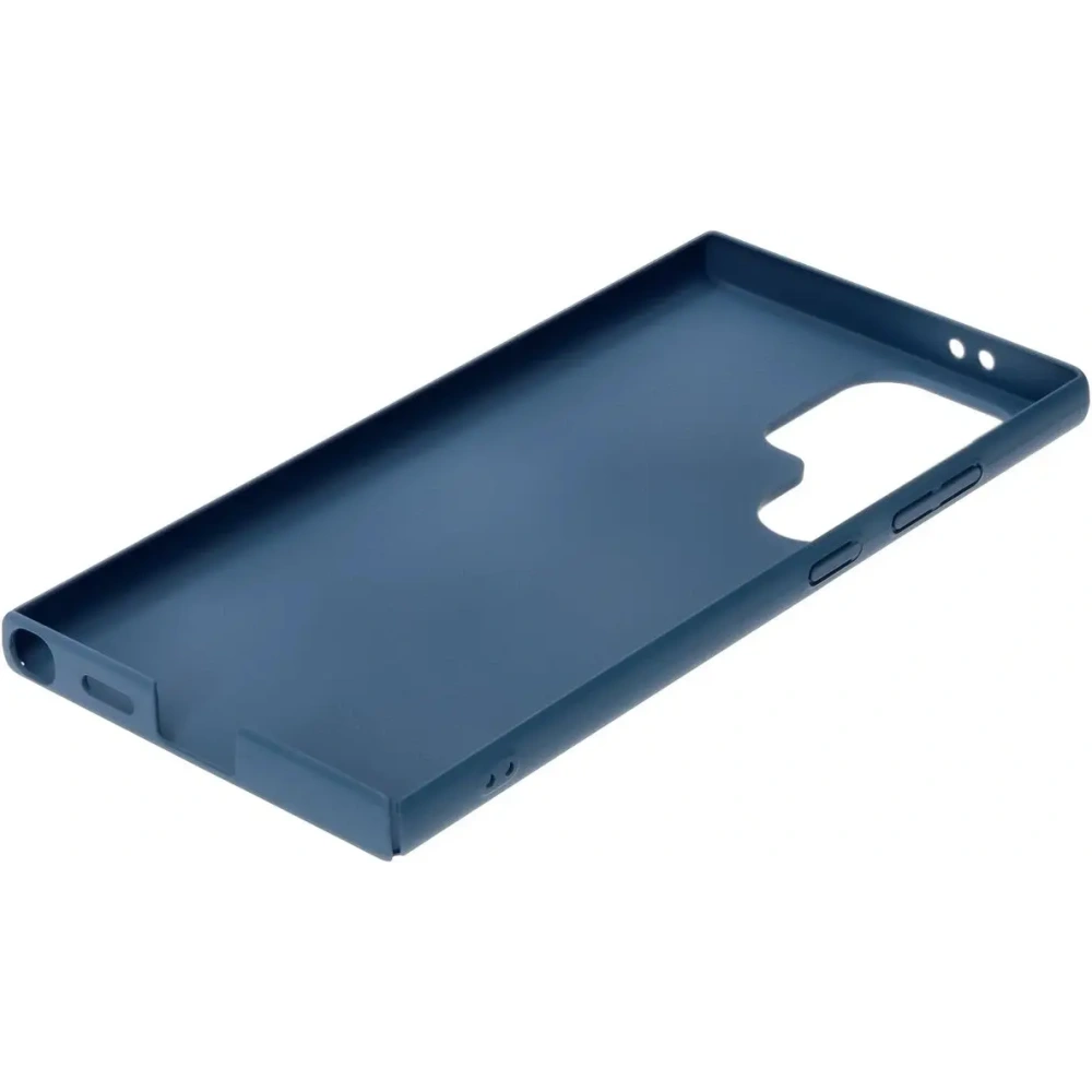 Etui Bizon Case Łupka do Samsung Galaxy S24 Ultra niebieskie