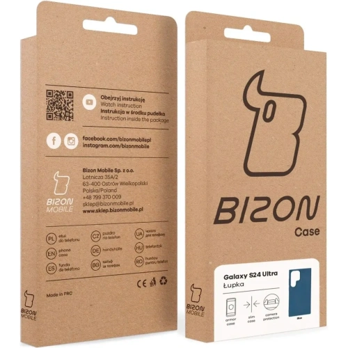 Kup BIZON Case Lupka Samsung Galaxy S24 Ultra blau - BIZ9281 - {ean13} - Sklep Home Screen