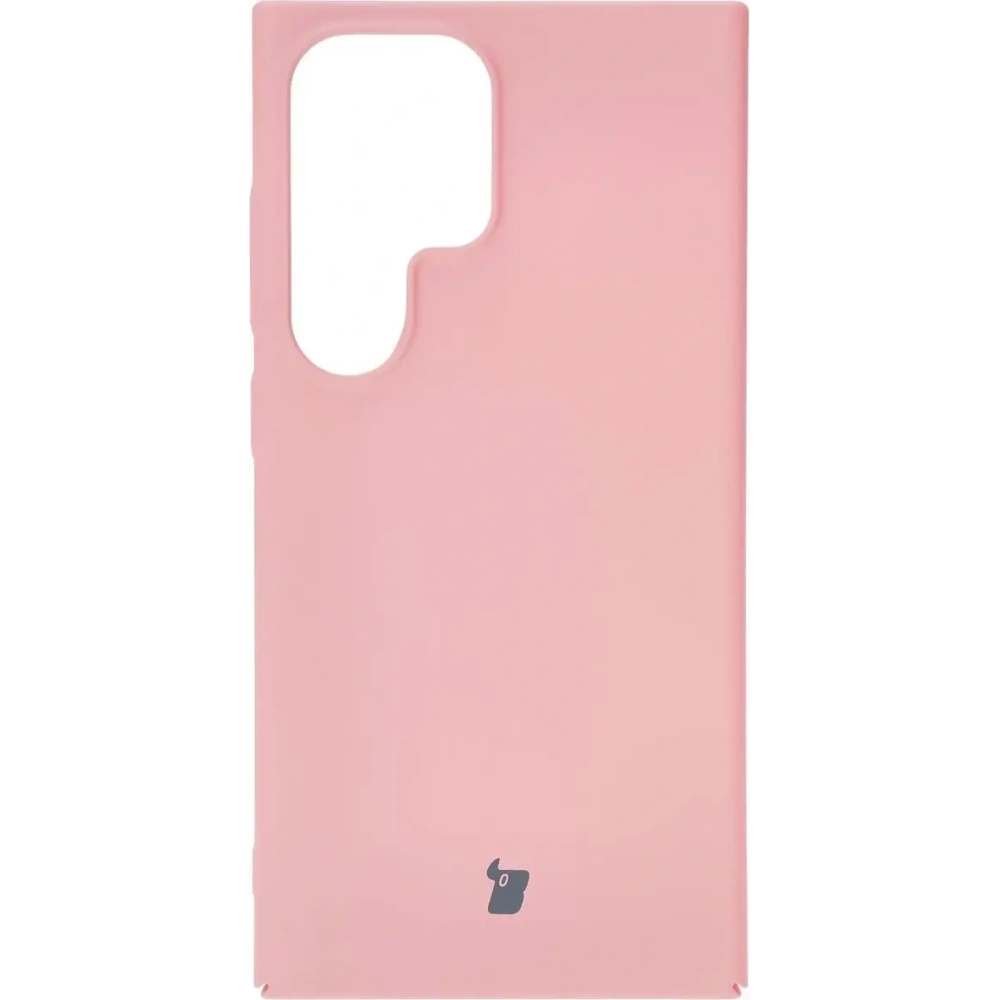 Etui Bizon Case Łupka do Samsung Galaxy S24 Ultra różowe