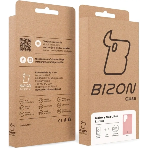 Buy BIZON Case Lupka Samsung Galaxy S24 Ultra pink - BIZ9282 - {ean13} - Home Screen Store Europe