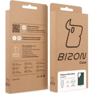Kup BIZON Pouzdro Lupka Samsung Galaxy S24 Ultra zelené - BIZ9283 - {ean13} - Sklep Home Screen