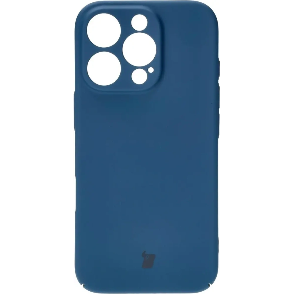 Etui Bizon Case Łupka do Apple iPhone 16 Pro niebieskie