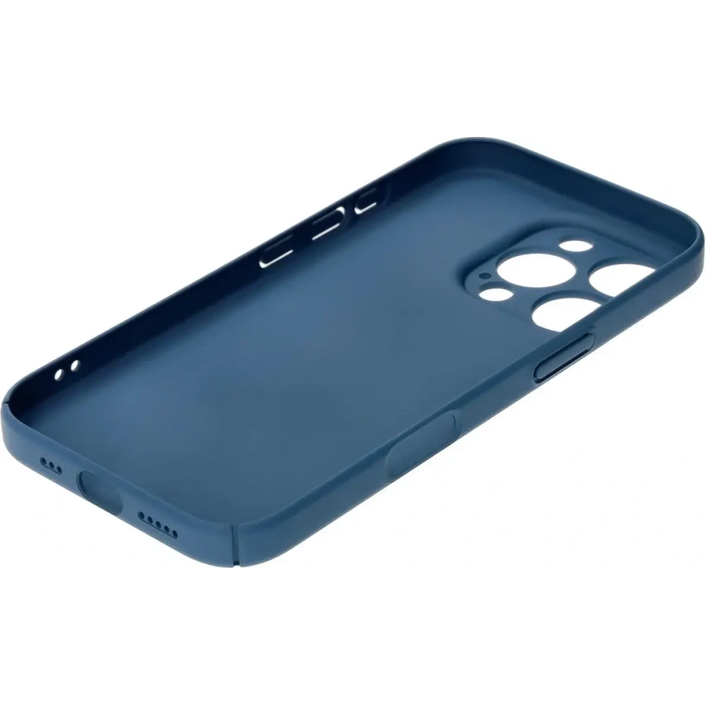 Etui Bizon Case Łupka do Apple iPhone 16 Pro niebieskie