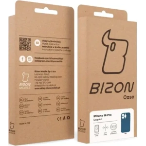 Kup Etui Bizon Case Łupka do Apple iPhone 16 Pro niebieskie - BIZ9285 - {ean13} - Sklep Home Screen