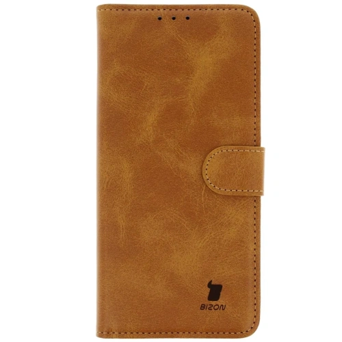 Kup Etui z klapką Bizon Case Pocket do Realme 14 Pro 5G brązowe - BIZ9291 - {ean13} - Sklep Home Screen