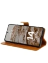 Kup Etui z klapką Bizon Case Pocket do Realme 14 Pro 5G brązowe - BIZ9291 - {ean13} - Sklep Home Screen