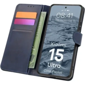 Kup BIZON tok zsebes Xiaomi 15 Ultra sötétkék - BIZ9296 - {ean13} - Sklep Home Screen