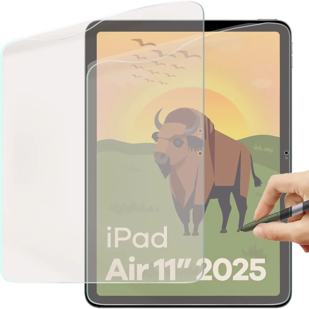 Folia matowa Bizon Glass Tab Film Sun do Apple iPad Air 13" 2024 / 13" 2025 [2 PACK]