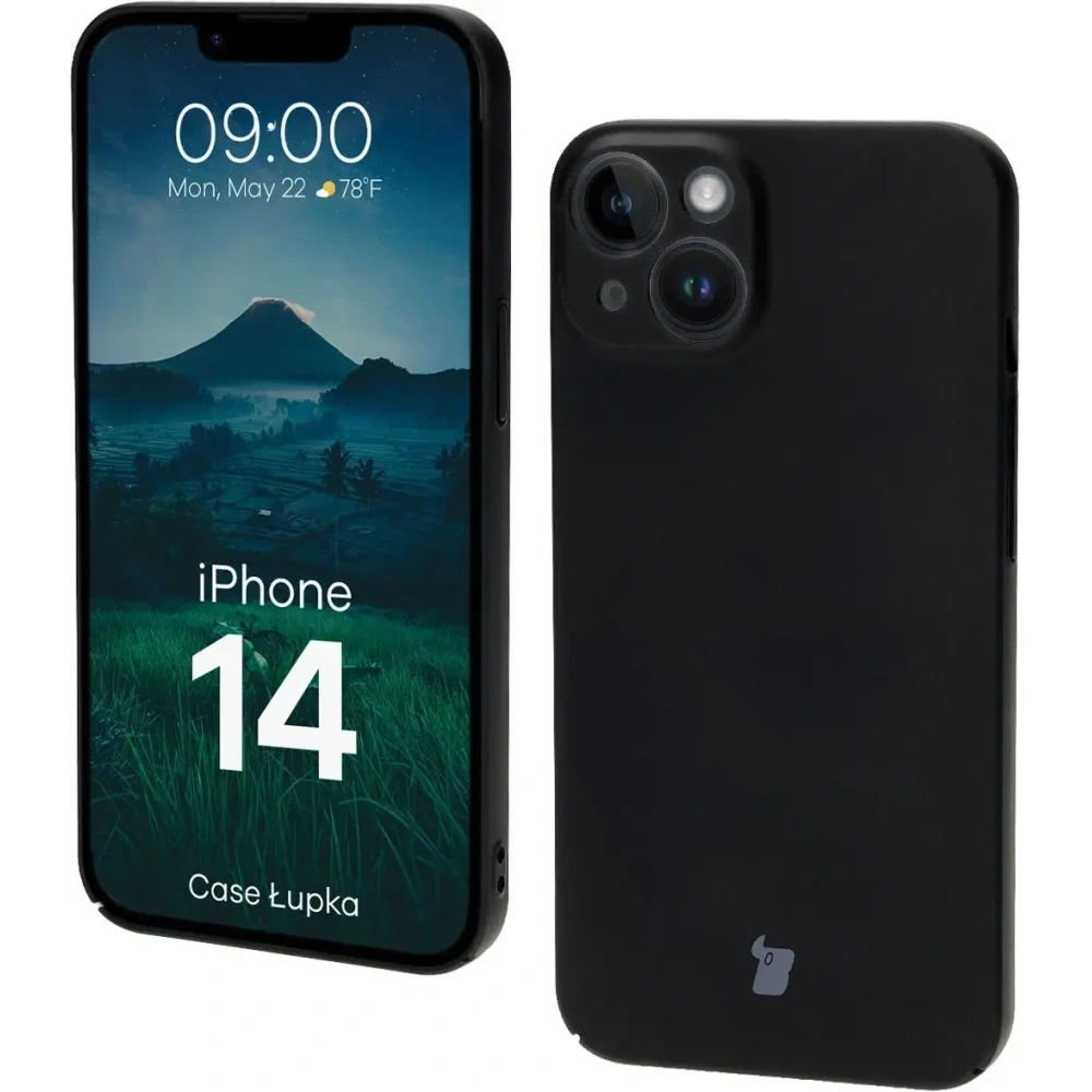 Etui Bizon Case Łupka do Apple iPhone 14 czarne