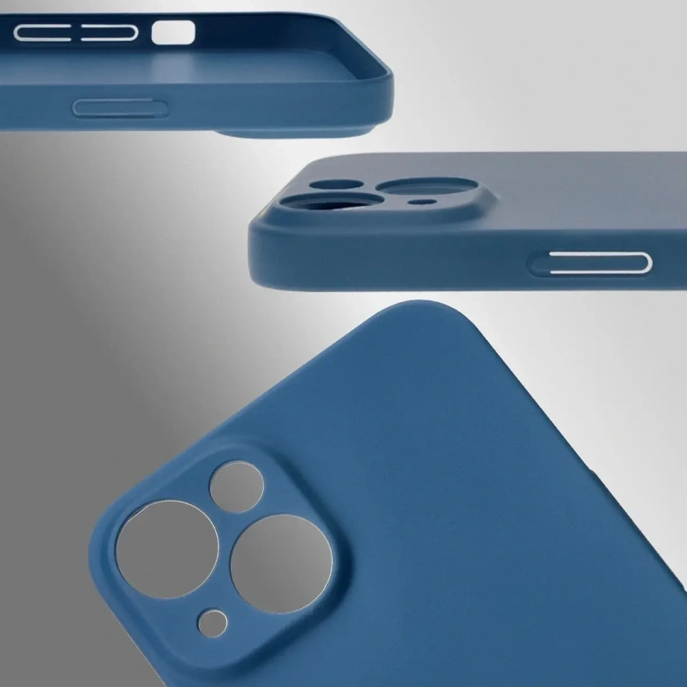 Etui Bizon Case Łupka do Apple iPhone 14 niebieskie