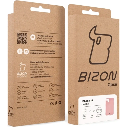 Kup BIZON Case Lupka Apple iPhone 14 rózsaszín - BIZ9300 - {ean13} - Sklep Home Screen