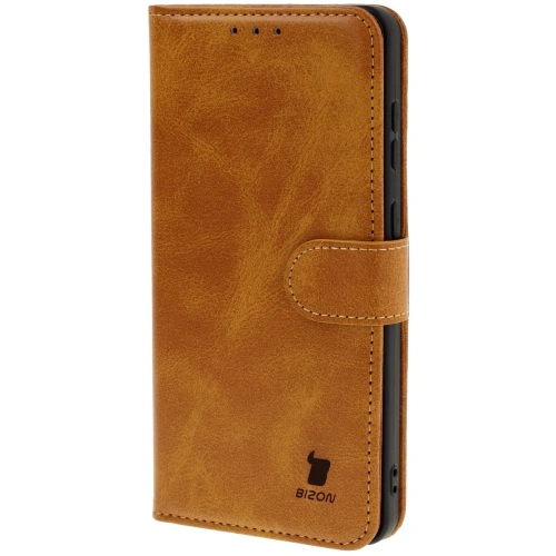 Kup Etui z klapką Bizon Case Pocket do Samsung Galaxy S25 Edge brązowe - BIZ9302 - {ean13} - Sklep Home Screen