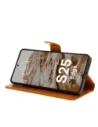 Kup Etui z klapką Bizon Case Pocket do Samsung Galaxy S25 Edge brązowe - BIZ9302 - {ean13} - Sklep Home Screen