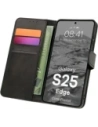 BIZON tok zsebes Samsung Galaxy S25 Edge fekete