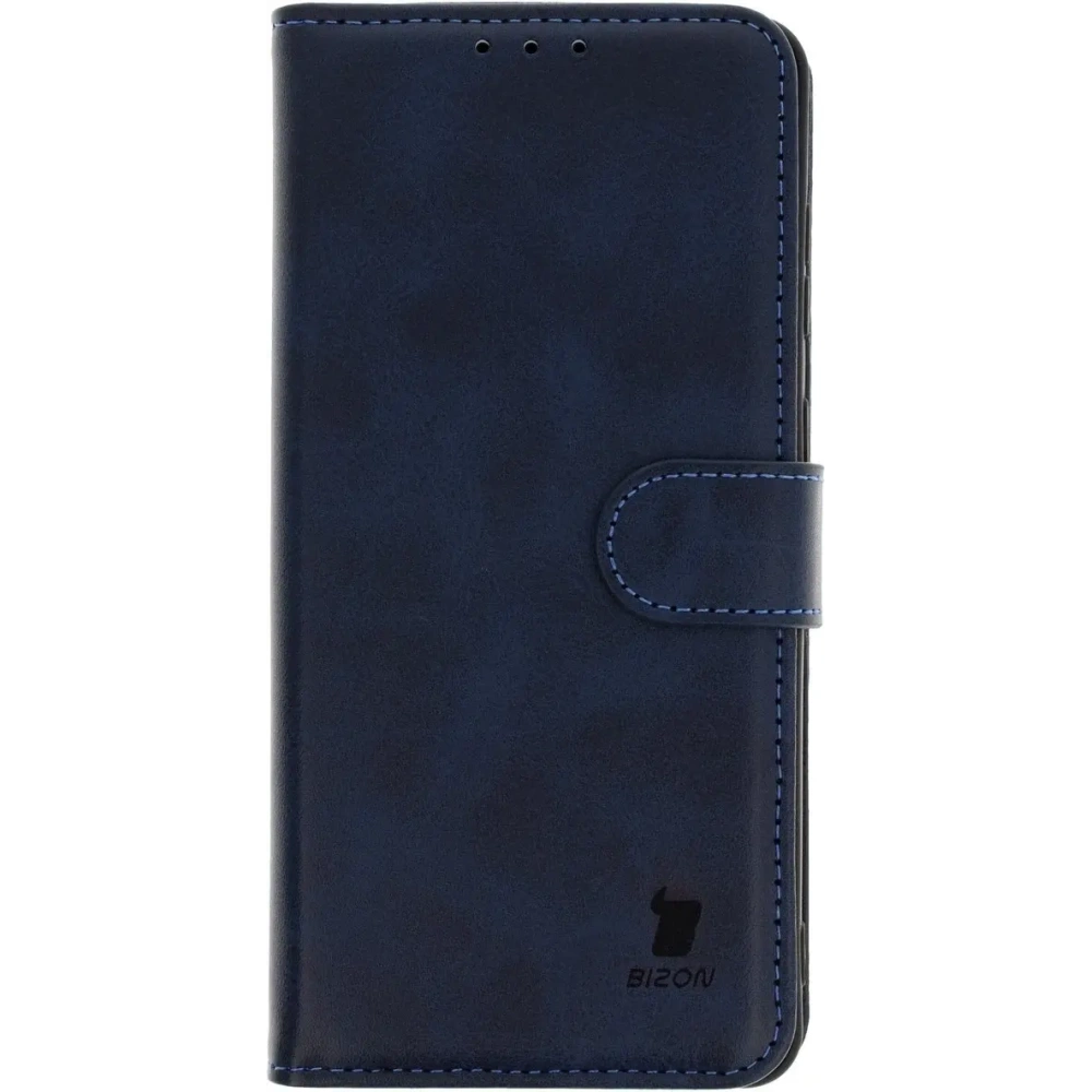 Etui z klapką Bizon Case Pocket do Samsung Galaxy S25 Edge granatowe
