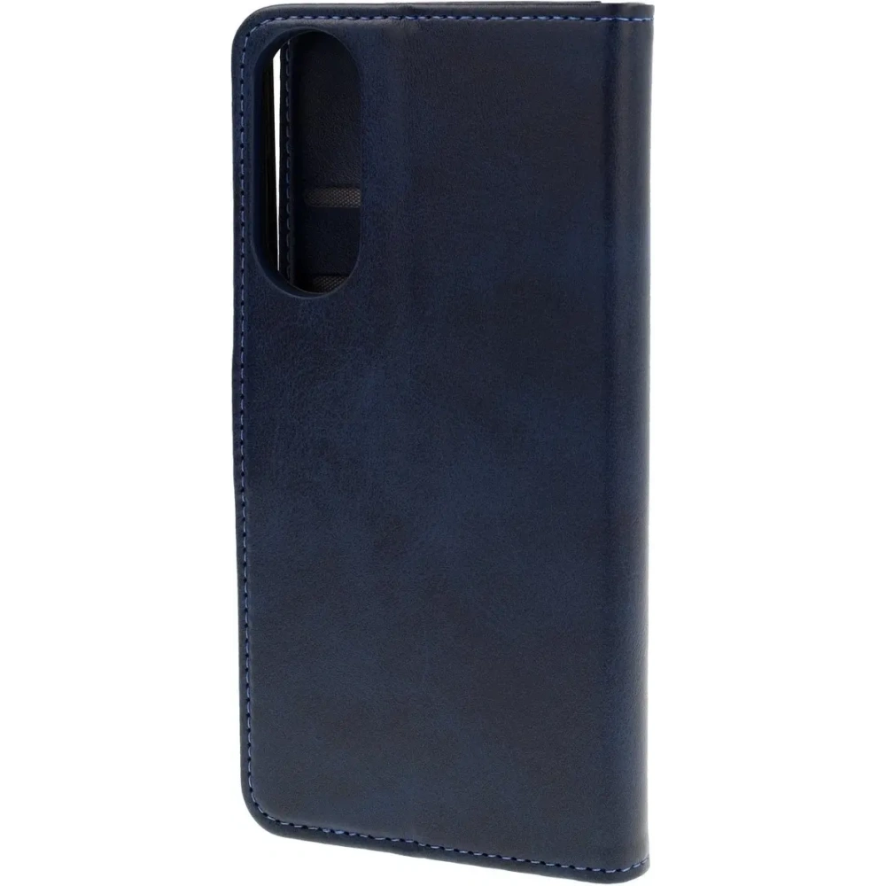 Etui z klapką Bizon Case Pocket do Samsung Galaxy S25 Edge granatowe