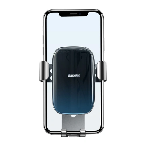 Buy Baseus Glaze Gravity Air Vent Car Holder Aluminium Black - BSU1527BLK - {ean13} - Home Screen Store Europe