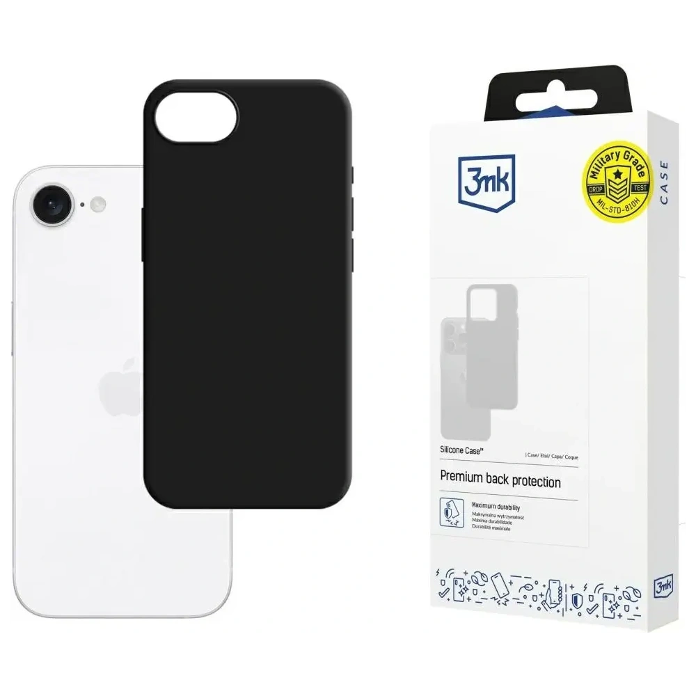 Etui 3MK Silicone Case do Apple iPhone 16e