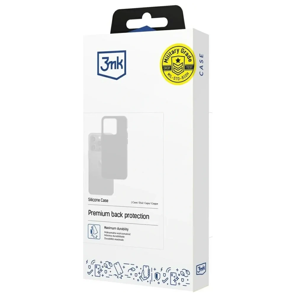 Etui 3MK Silicone Case do Apple iPhone 16e