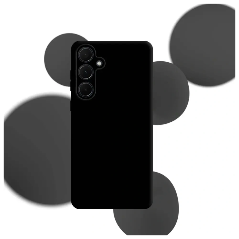 Etui 3MK Silicone Case do Samsung Galaxy A35 5G czarny