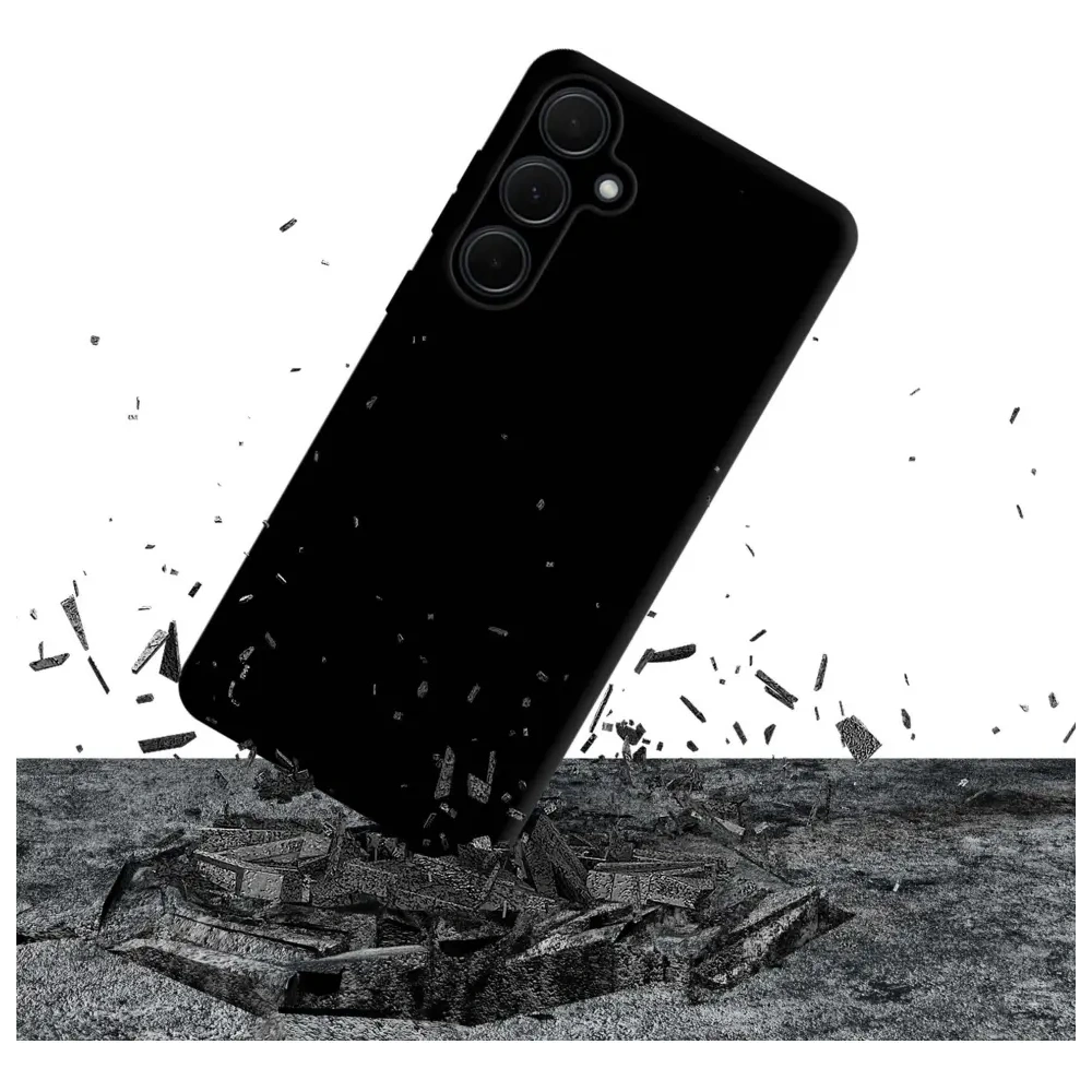 Etui 3MK Silicone Case do Samsung Galaxy A35 5G czarny