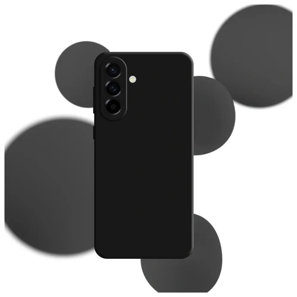 Etui 3MK Silicone Case do Samsung Galaxy A56 5G czarny