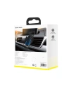 Buy Baseus Glaze Gravity Air Vent Car Holder Aluminium Black - BSU1527BLK - {ean13} - Home Screen Store Europe