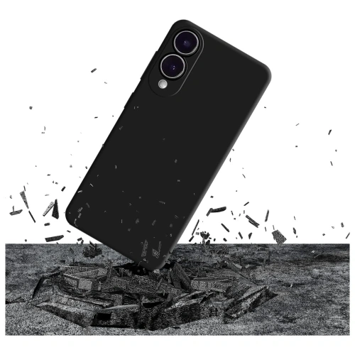 Buy 3MK Silicone Case Samsung Galaxy S25 Edge black - 3MK16468 - {ean13} - Home Screen Store Europe