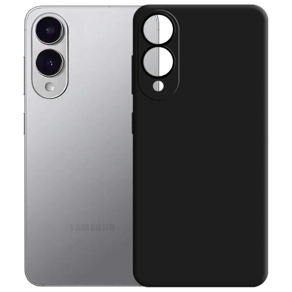 Etui 3MK Silicone Case do Samsung Galaxy S25 Edge czarny