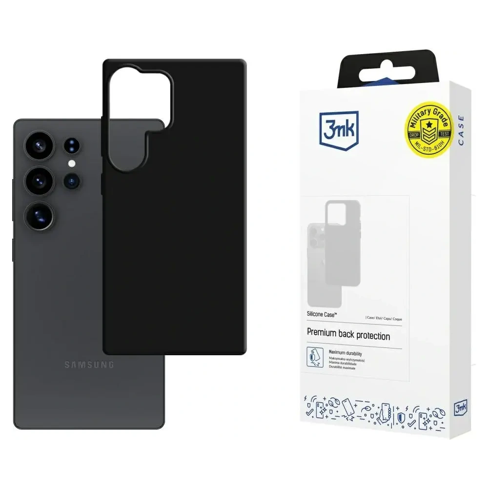 Etui 3MK Silicone Case do Samsung Galaxy S25 Ultra