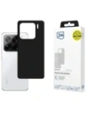 Etui 3MK Silicone Case do Xiaomi 15 czarny