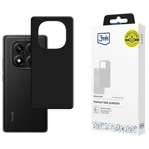 Kup Husa din silicon 3MK pentru Xiaomi Redmi Note 14 Pro 5G neagră - 3MK16474 - {ean13} - Sklep Home Screen