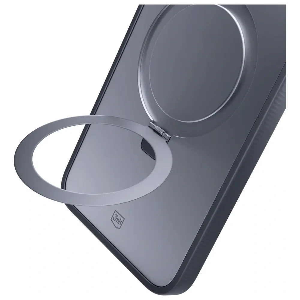 Etui 3MK Smoke Case do Apple iPhone 16e MagSafe & Stand