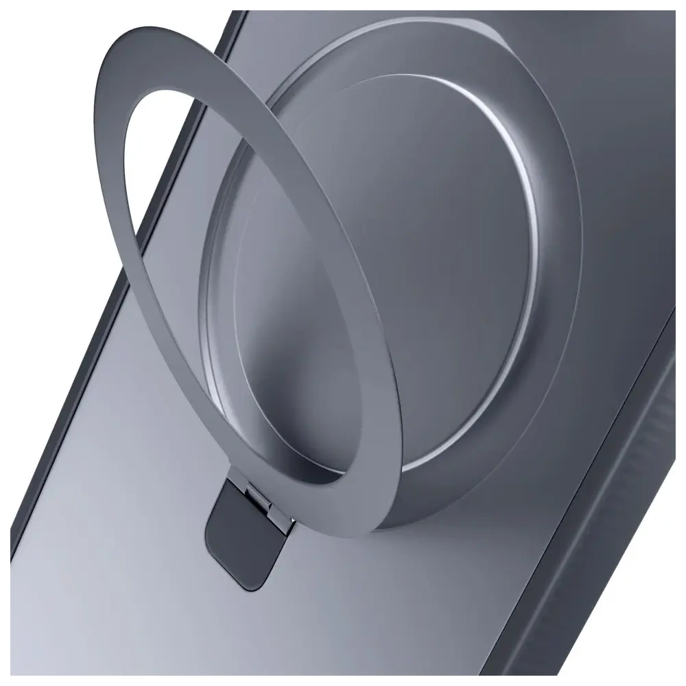 Etui 3MK Smoke Case do Apple iPhone 16e MagSafe & Stand