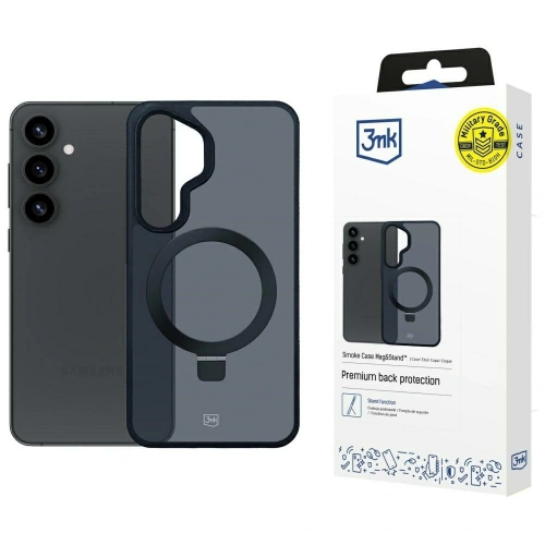 Kup 3MK Smoke Case Samsung Galaxy S25+ Plus MagSafe și Suport - 3MK16479 - {ean13} - Sklep Home Screen