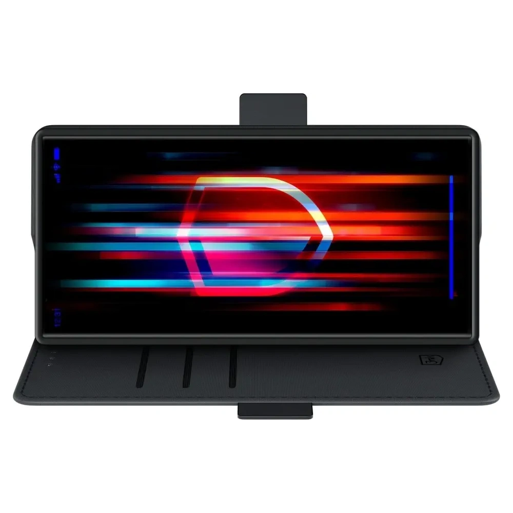 Etui z klapką 3MK Wallet Case do Samsung Galaxy S25 Ultra czarny