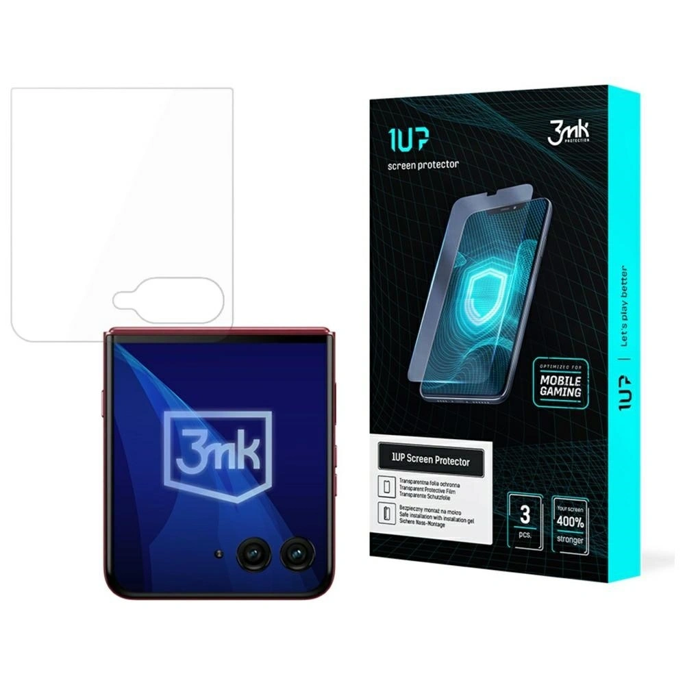 Folia ochronna dla graczy 3MK 1UP do Motorola Razr 60 Ultra [3 PACK]