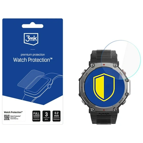 Kup Protecția ceasului 3MK ARC Amazfit T-Rex 3 - 3MK16517 - {ean13} - Sklep Home Screen