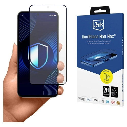 Buy 3MK HardGlass Matt Max Samsung Galaxy S25 - 3MK16561 - {ean13} - Home Screen Store Europe