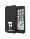 Etui Karl Lagerfeld KLHCI8IKFBMBK Apple iPhone SE 2022/SE 2020/8/7 hardcase negru/black Saffiano Ikonik