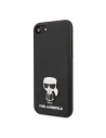 Kup Karl Lagerfeld Apple Tasche KLHCI8IKFBMBK iPhone SE 2022/SE 2020/8/7 Hartschalenetui schwarz/schwarz Saffiano Ikonik - KLD294BLK - {ean13} - Sklep Home Screen