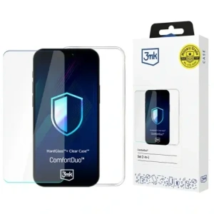 Kup 3MK ComfortDuo Clear Set HardGlass + Clear Case Samsung Galaxy S25 Edge - 3MK16585 - {ean13} - Sklep Home Screen
