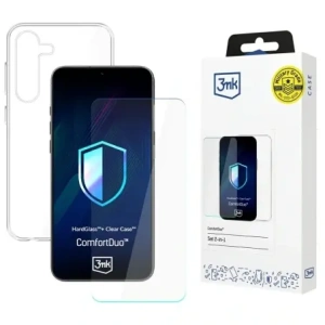 Kup 3MK ComfortDuo Clear Set HardGlass + Clear Case Samsung Galaxy S25+ Plus - 3MK16588 - {ean13} - Sklep Home Screen