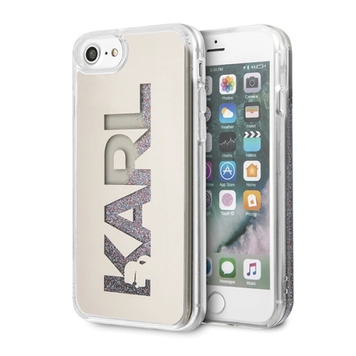 Kup Etui Karl Lagerfeld KLHCI8KLMLGR Apple iPhone SE 2022/SE 2020/8/7 carcasă tare Glitter Mirror Karl Logo - KLD295GLT - {ean13} - Sklep Home Screen