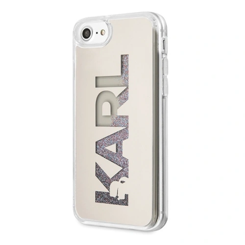 Kup Etui Karl Lagerfeld KLHCI8KLMLGR Apple iPhone SE 2022/SE 2020/8/7 carcasă tare Glitter Mirror Karl Logo - KLD295GLT - {ean13} - Sklep Home Screen