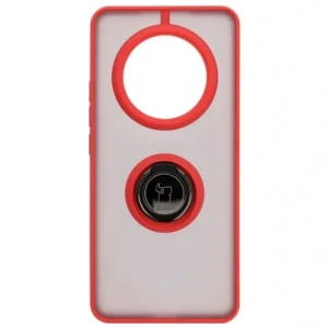 Buy Bizon Case Hybrid Ring Realme 14 Pro 5G smoky with a red frame - BIZ9305 - {ean13} - Home Screen Store Europe