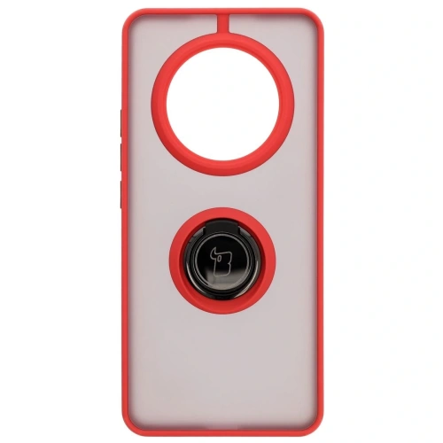 Buy Bizon Case Hybrid Ring Realme 14 Pro 5G smoky with a red frame - BIZ9305 - {ean13} - Home Screen Store Europe