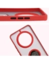 Buy Bizon Case Hybrid Ring Realme 14 Pro 5G smoky with a red frame - BIZ9305 - {ean13} - Home Screen Store Europe