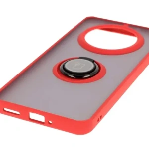 Buy Bizon Case Hybrid Ring Realme 14 Pro 5G smoky with a red frame - BIZ9305 - {ean13} - Home Screen Store Europe